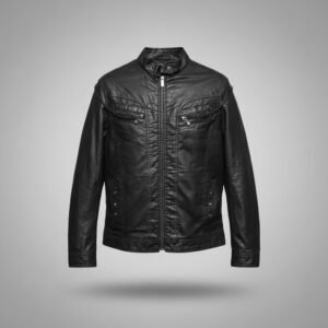 Chaqueta Biker de Cuero Grimhoper — Edición Única
